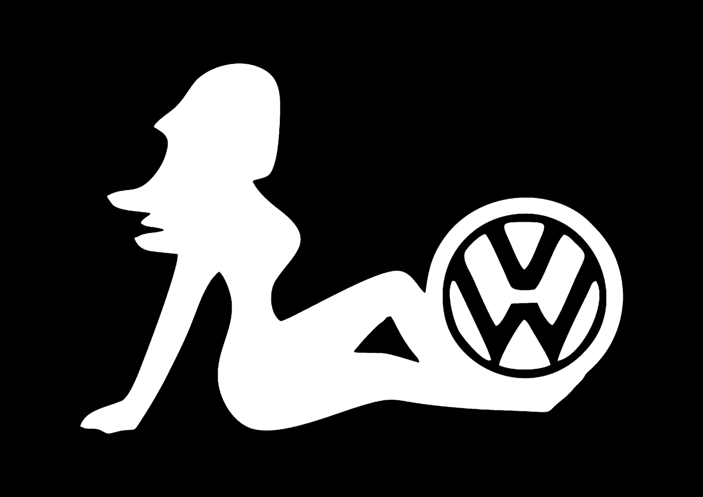 Sticker - VOLKSWAGEN GIRL 6