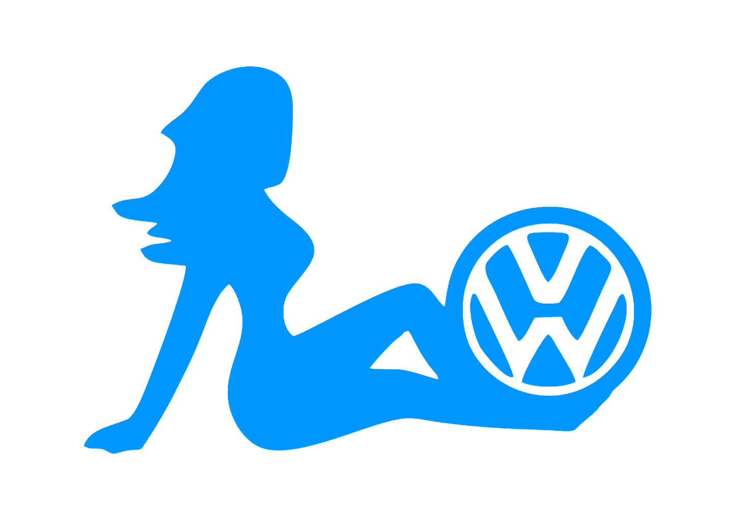 Sticker - VOLKSWAGEN GIRL 6
