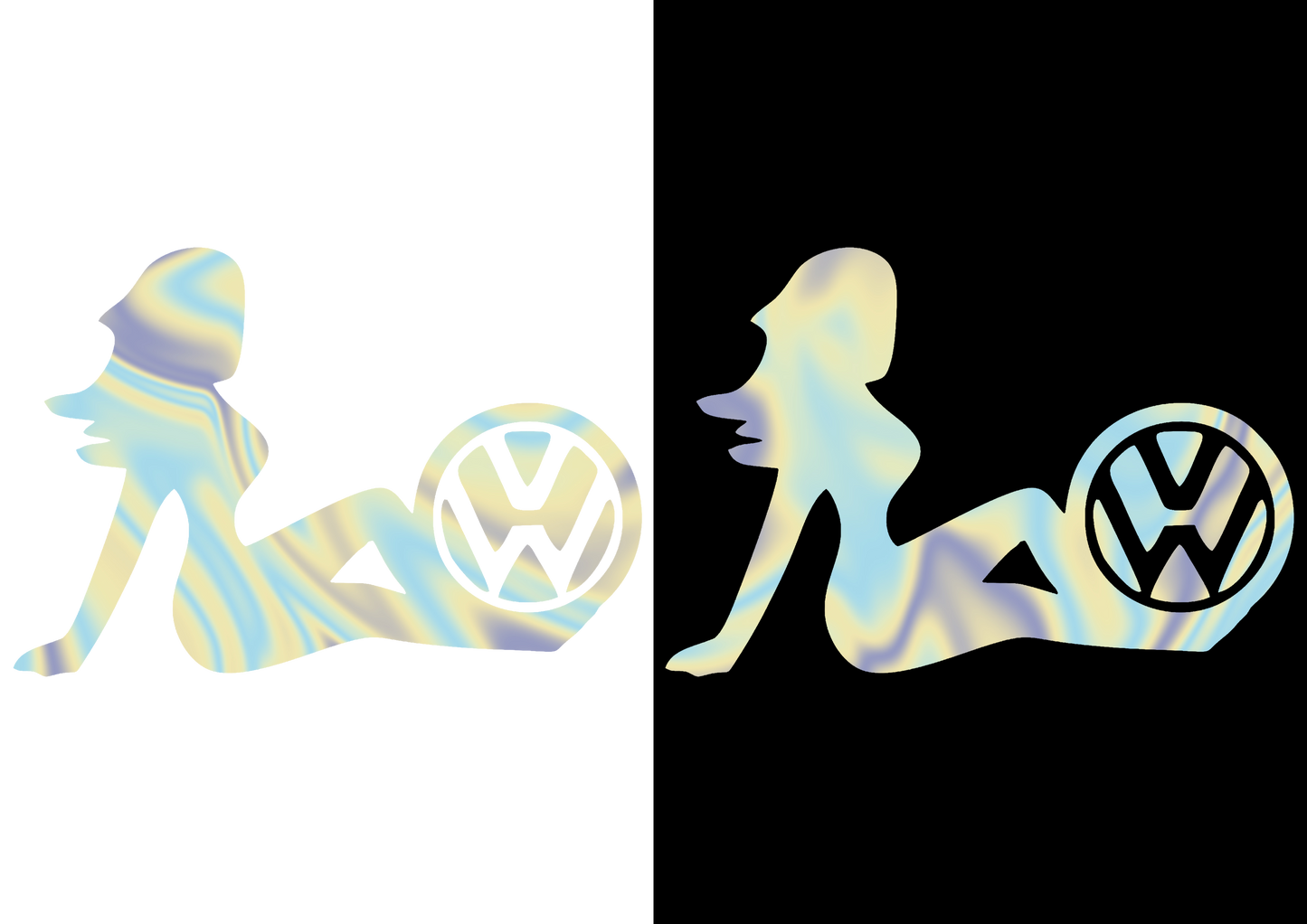 Sticker - VOLKSWAGEN GIRL 6