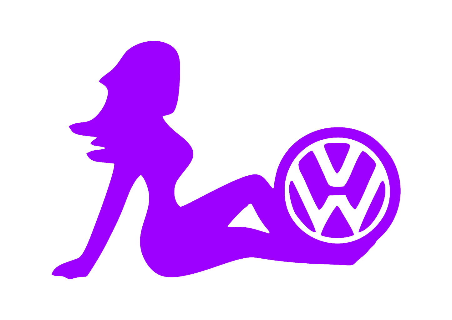 Sticker - VOLKSWAGEN GIRL 6