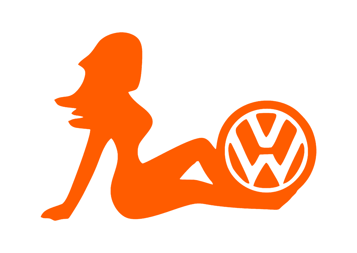 Sticker - VOLKSWAGEN GIRL 6
