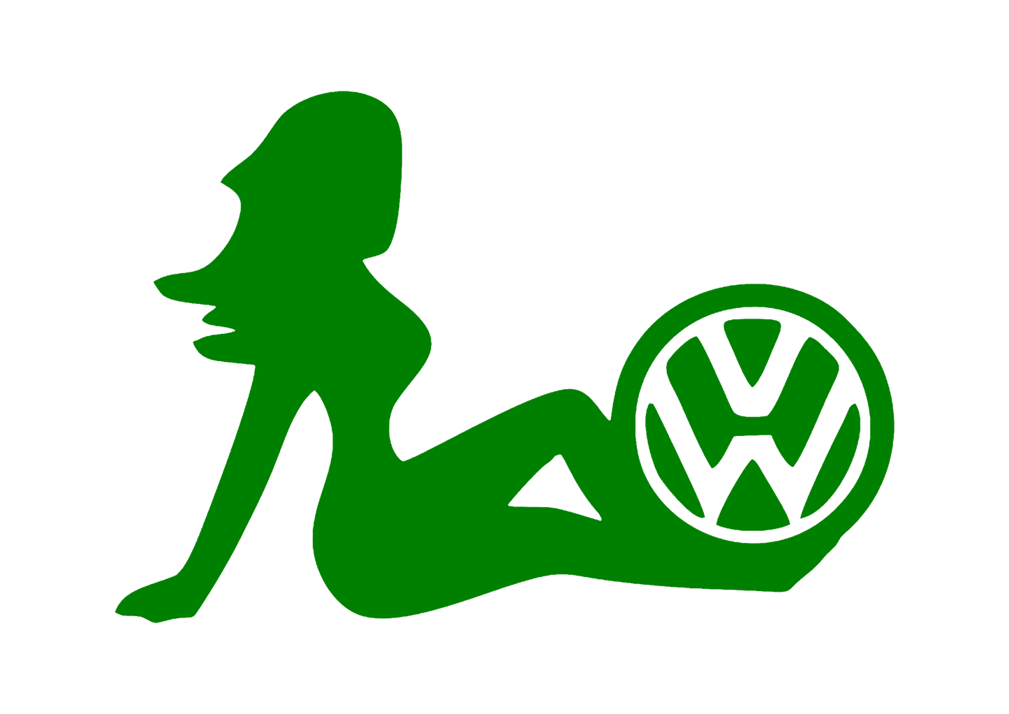 Sticker - VOLKSWAGEN GIRL 6