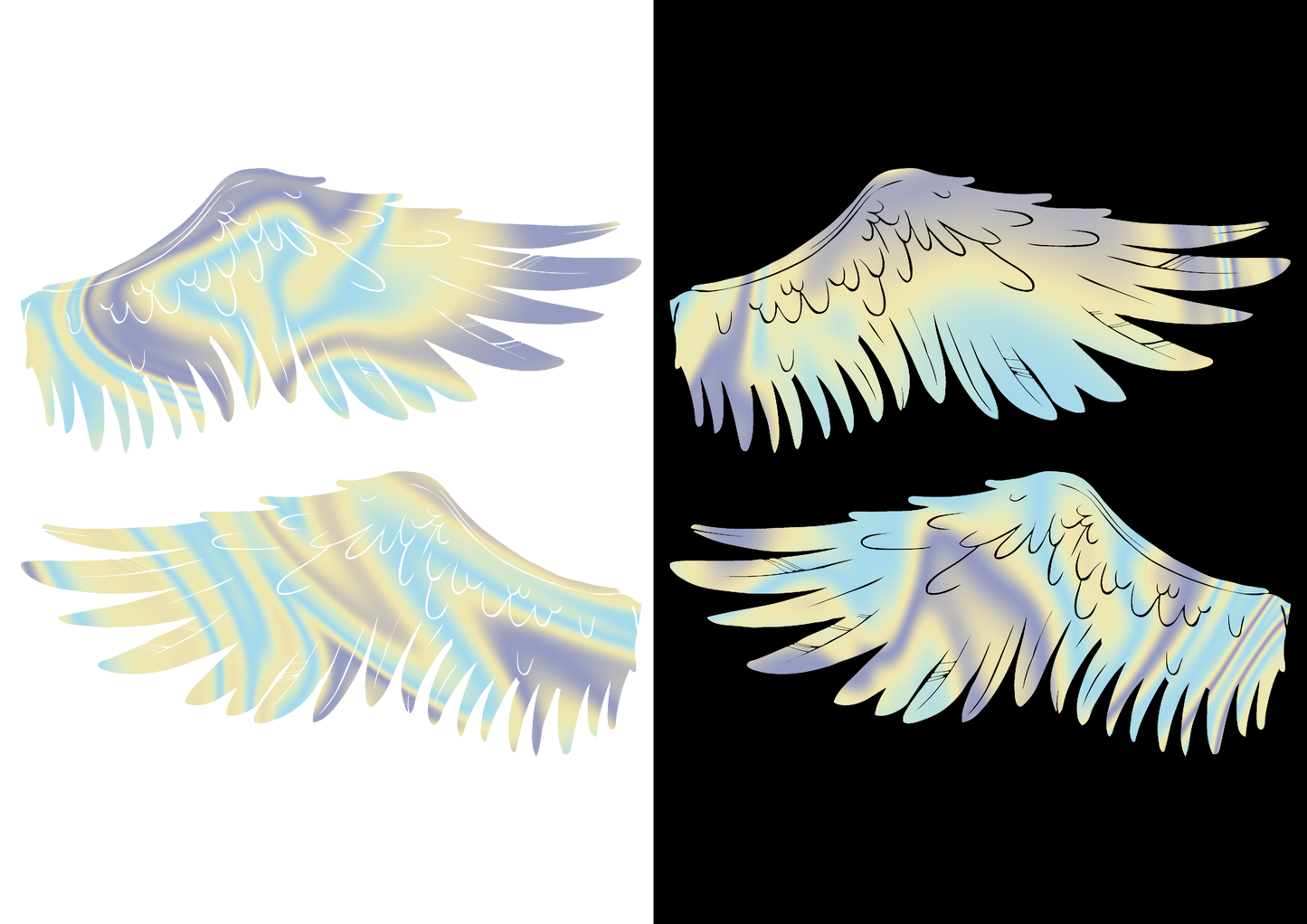 Sticker Set - X2 WINGS