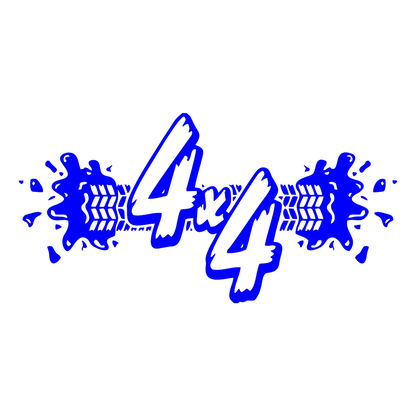 Sticker - 4X4 SPLASH