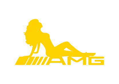 Sticker - AMG GIRL
