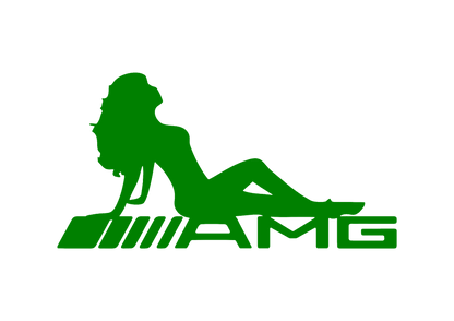Sticker - AMG GIRL