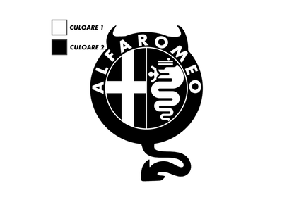 Sticker - ALFA ROMEO DEVIL