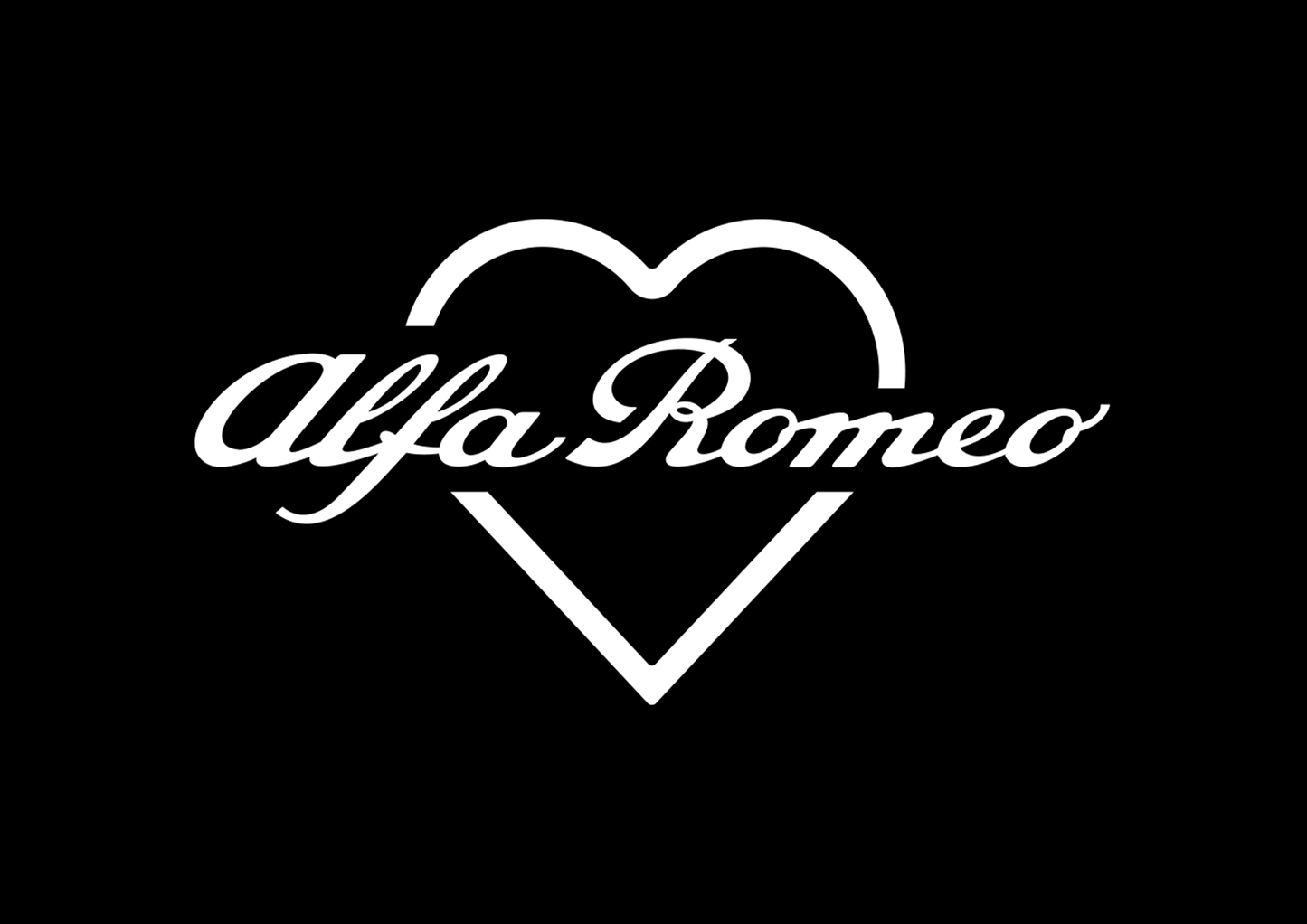 Sticker - ALFA ROMEO HEART