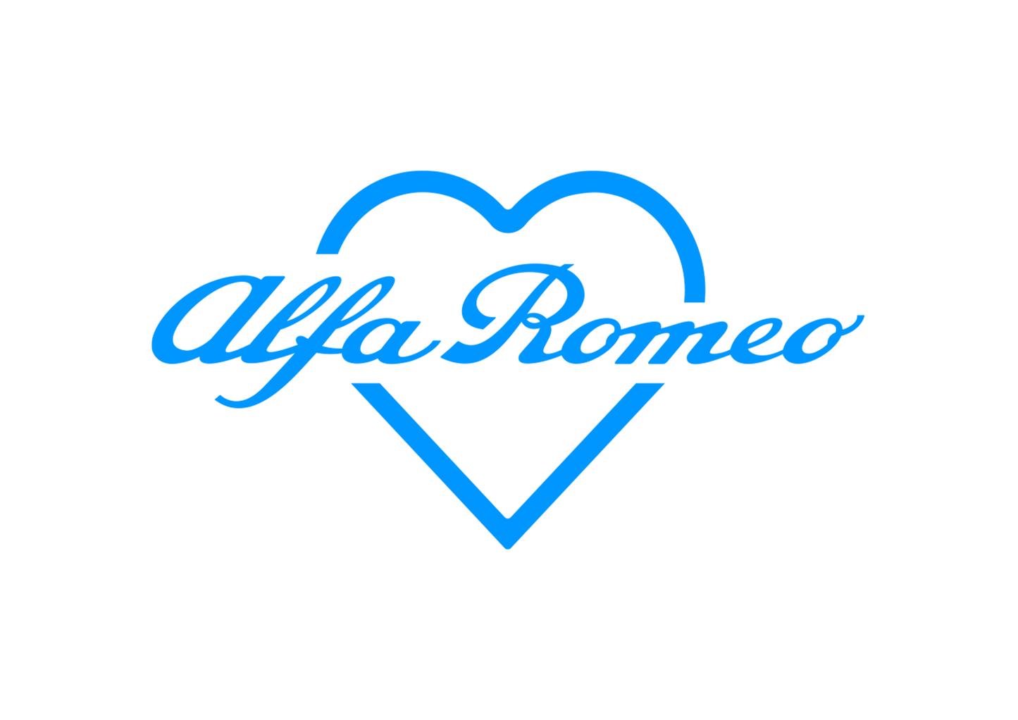Sticker - ALFA ROMEO HEART