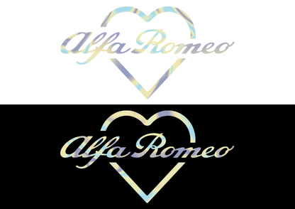 Sticker - ALFA ROMEO HEART