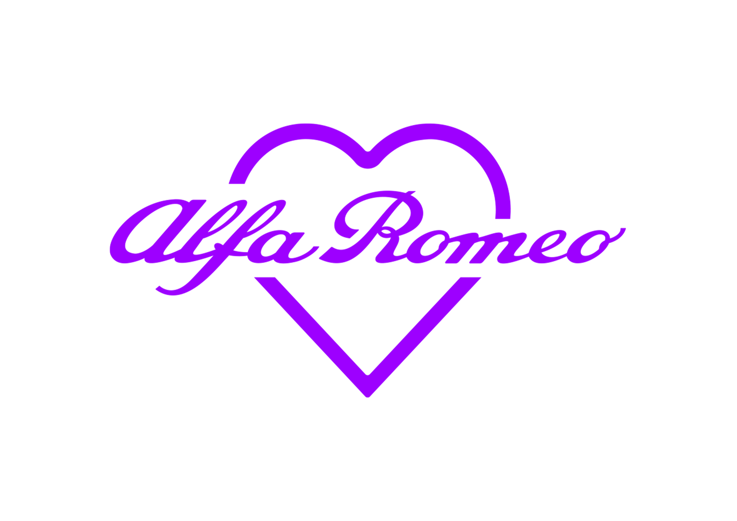Sticker - ALFA ROMEO HEART