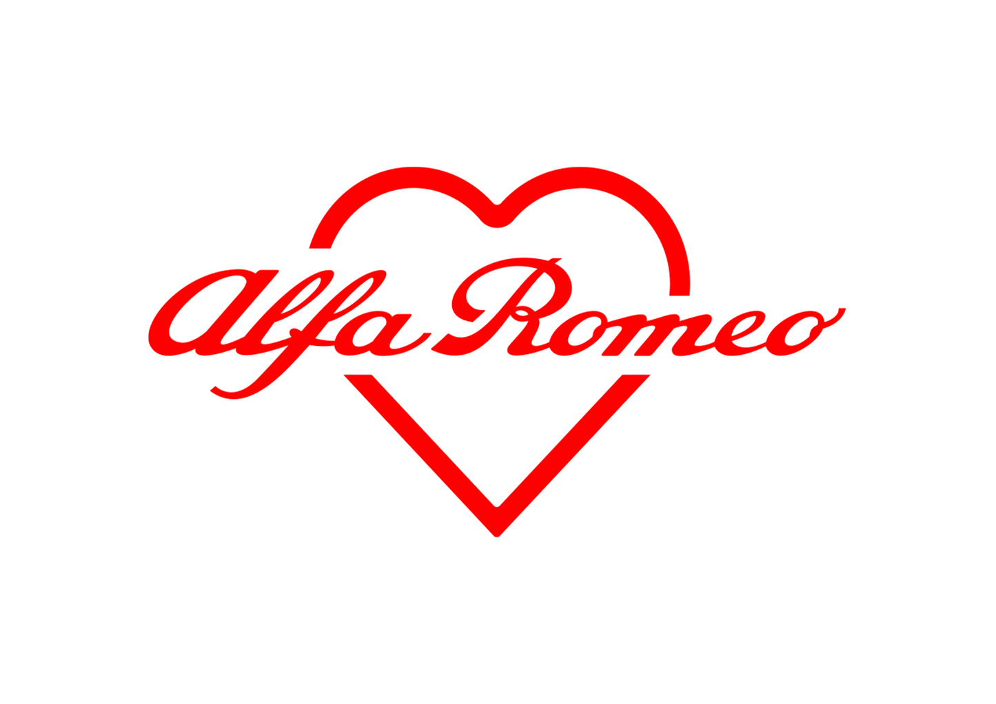 Sticker - ALFA ROMEO HEART