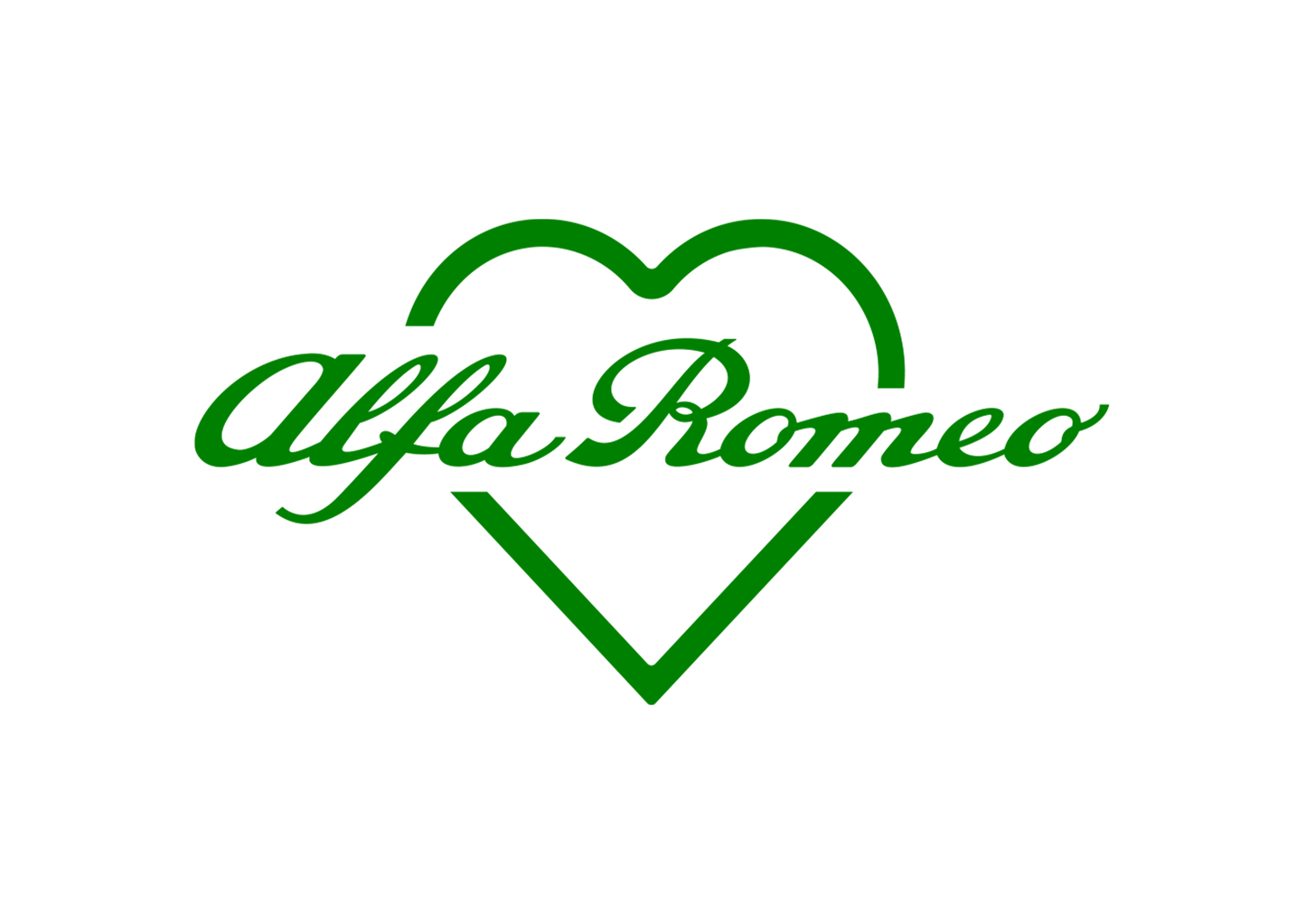 Sticker - ALFA ROMEO HEART