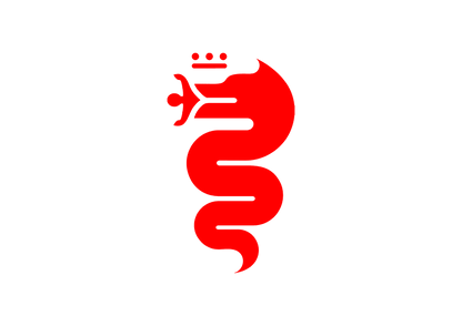 Sticker - ALFA ROMEO SERPENT SYMBOL
