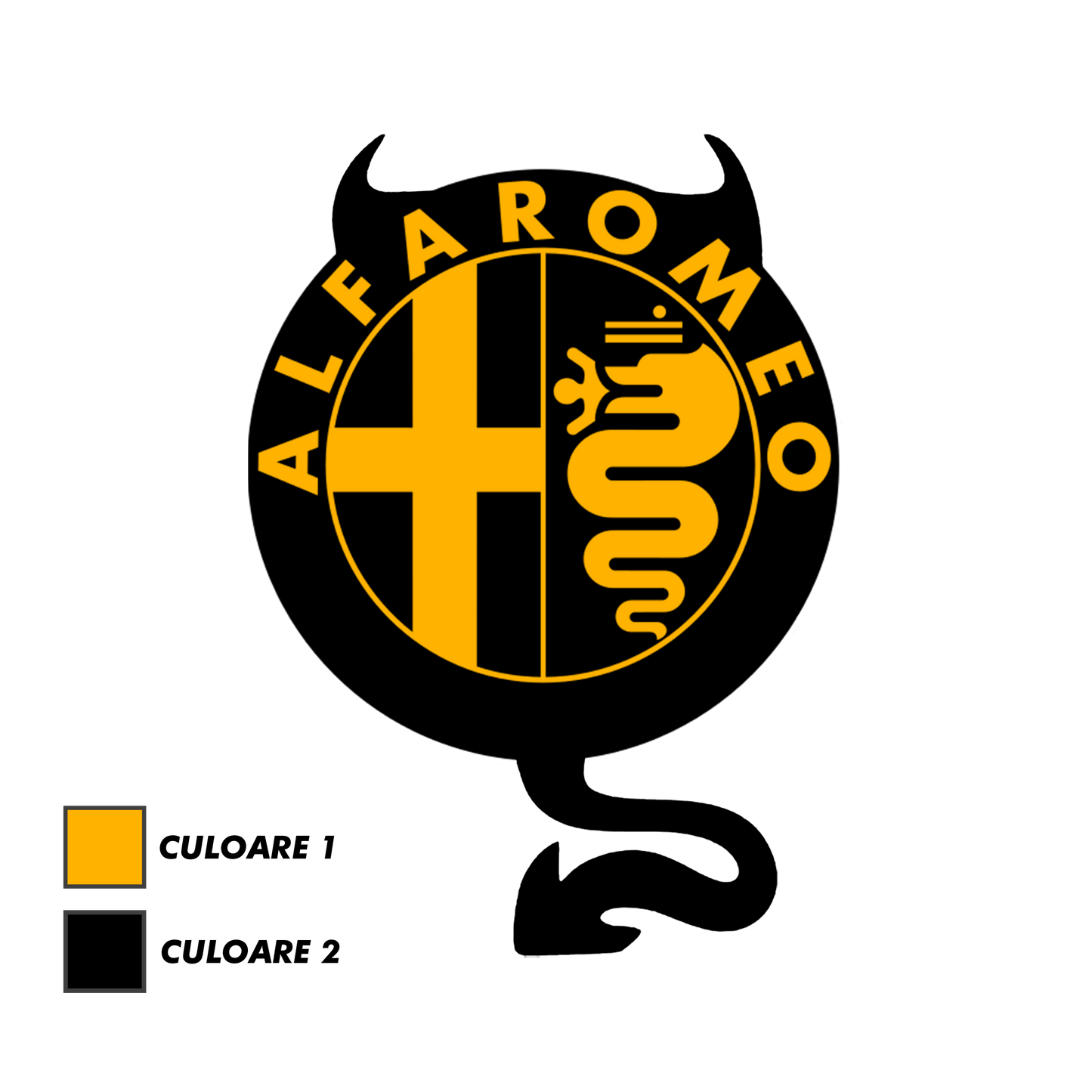 Sticker - ALFA ROMEO DEVIL