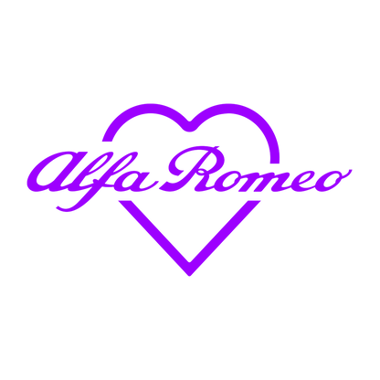 Sticker - ALFA ROMEO HEART