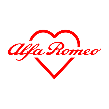 Sticker - ALFA ROMEO HEART