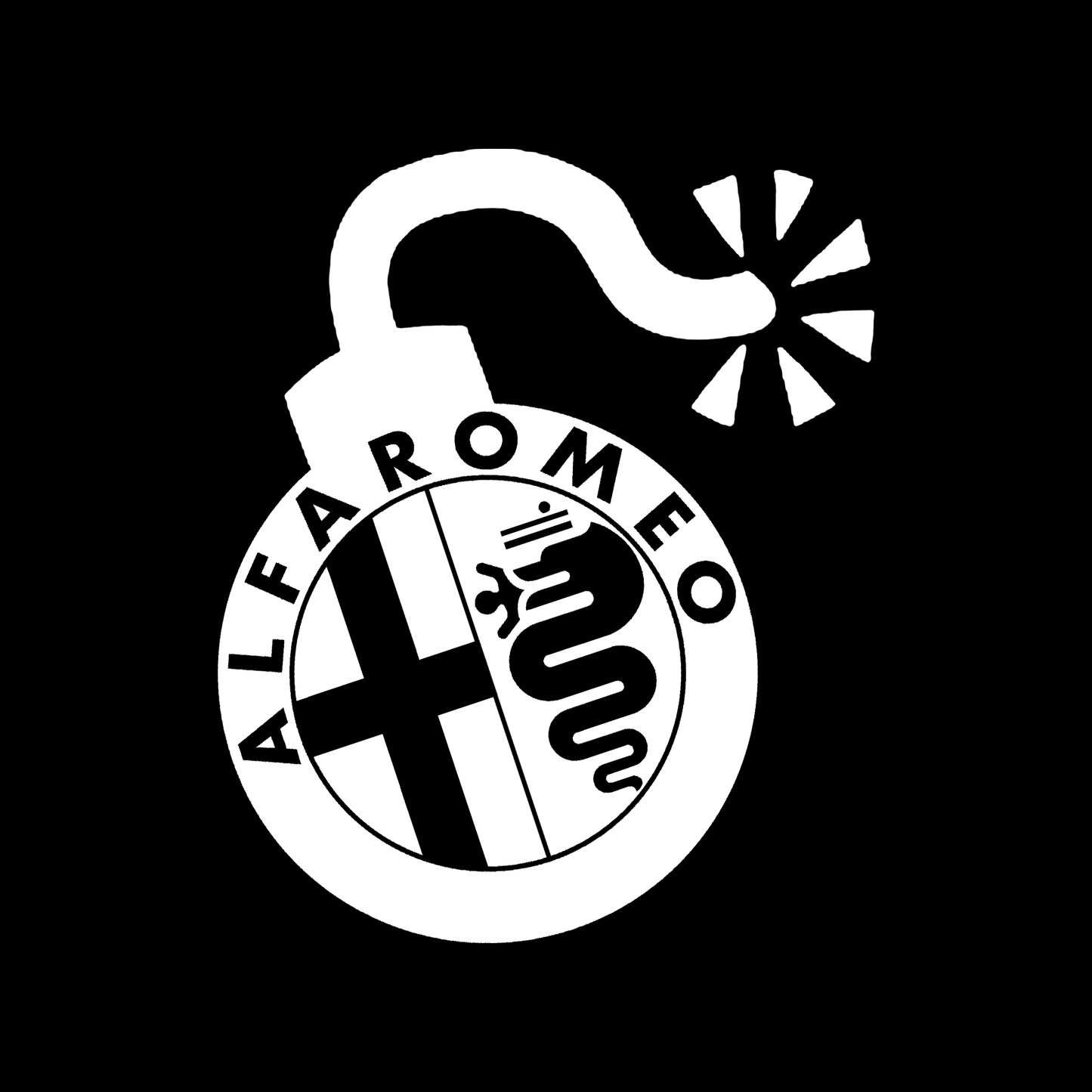 Sticker - ALFA ROMEO BOMB