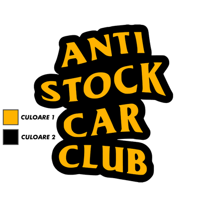 Sticker - ANTI STOCK CAR CLUB