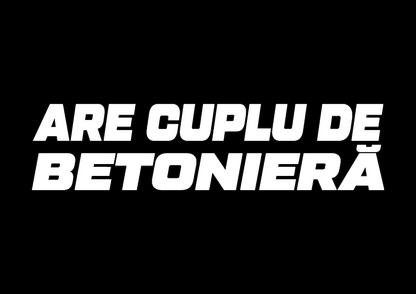Sticker - ARE CUPLU DE BETONIERA