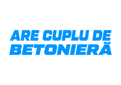 Sticker - ARE CUPLU DE BETONIERA