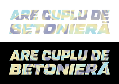 Sticker - ARE CUPLU DE BETONIERA