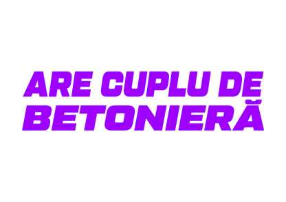 Sticker - ARE CUPLU DE BETONIERA