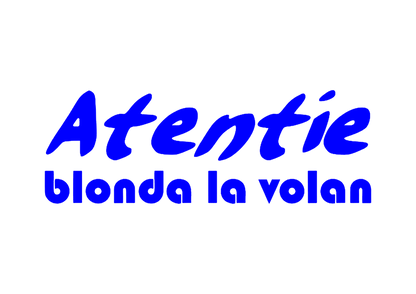 Sticker - BLONDA LA VOLAN 2