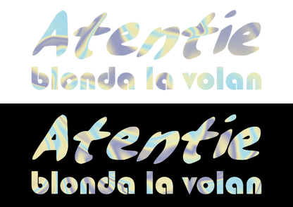 Sticker - BLONDA LA VOLAN 2