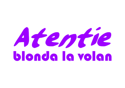 Sticker - BLONDA LA VOLAN 2