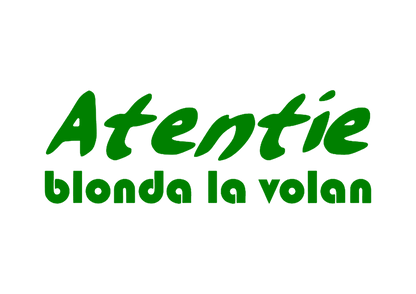 Sticker - BLONDA LA VOLAN 2