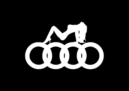 Sticker - AUDI GIRL 1