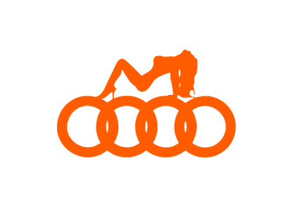 Sticker - AUDI GIRL 1