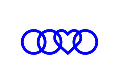 Sticker - AUDI HEART