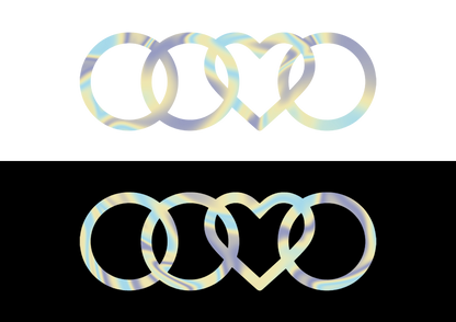 Sticker - AUDI HEART