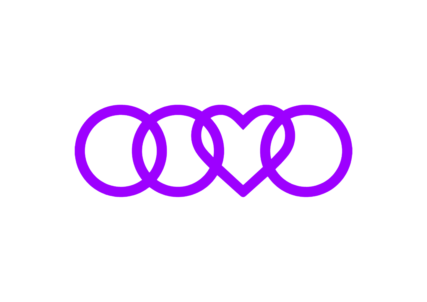 Sticker - AUDI HEART