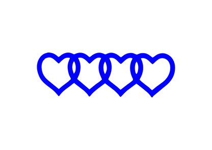 Sticker - AUDI HEARTS