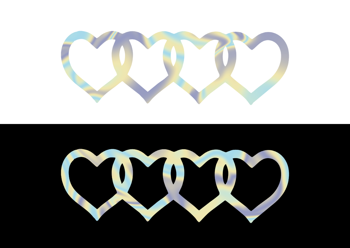 Sticker - AUDI HEARTS