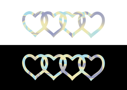 Sticker - AUDI HEARTS