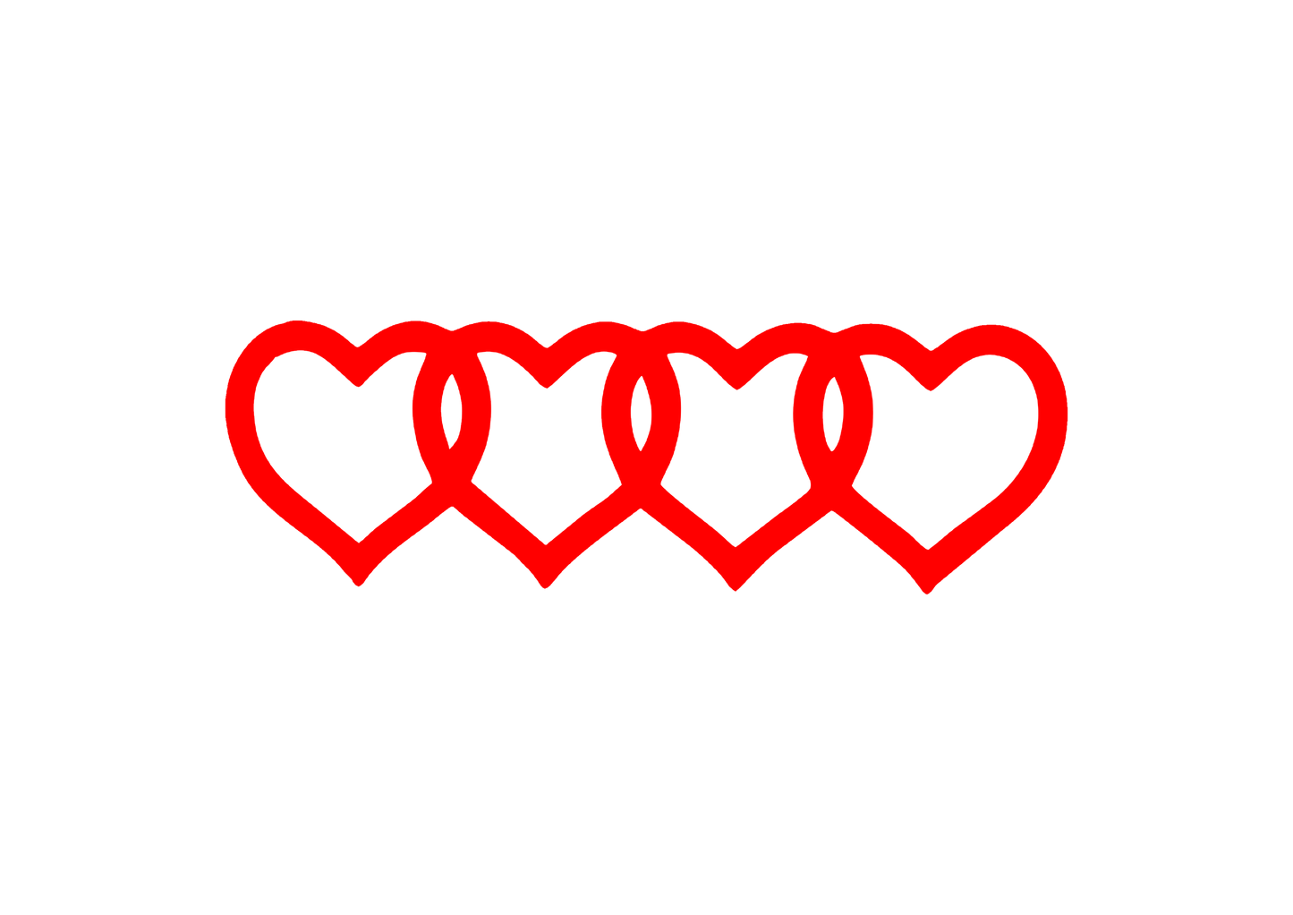 Sticker - AUDI HEARTS