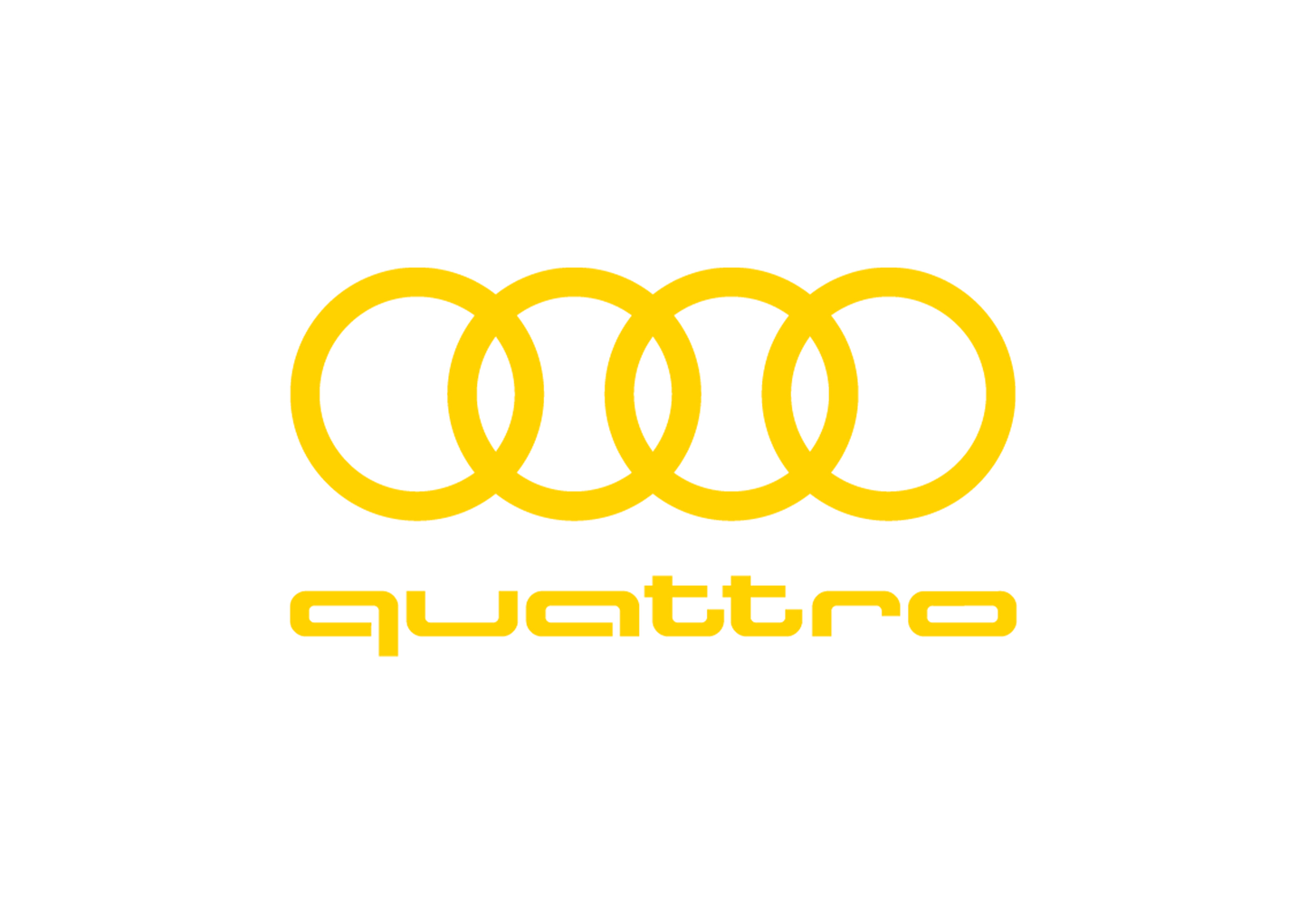 Sticker - AUDI QUATTRO