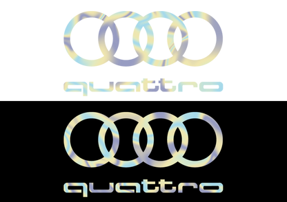 Sticker - AUDI QUATTRO