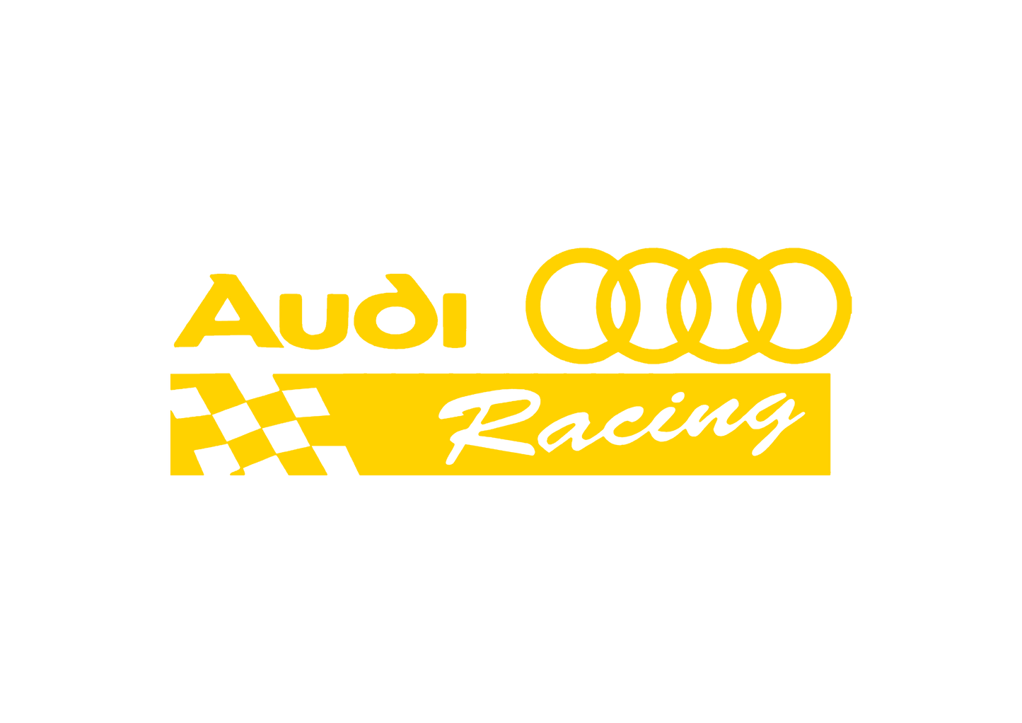 Sticker - AUDI RACING