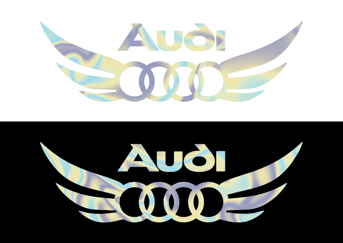 Sticker - AUDI WINGS