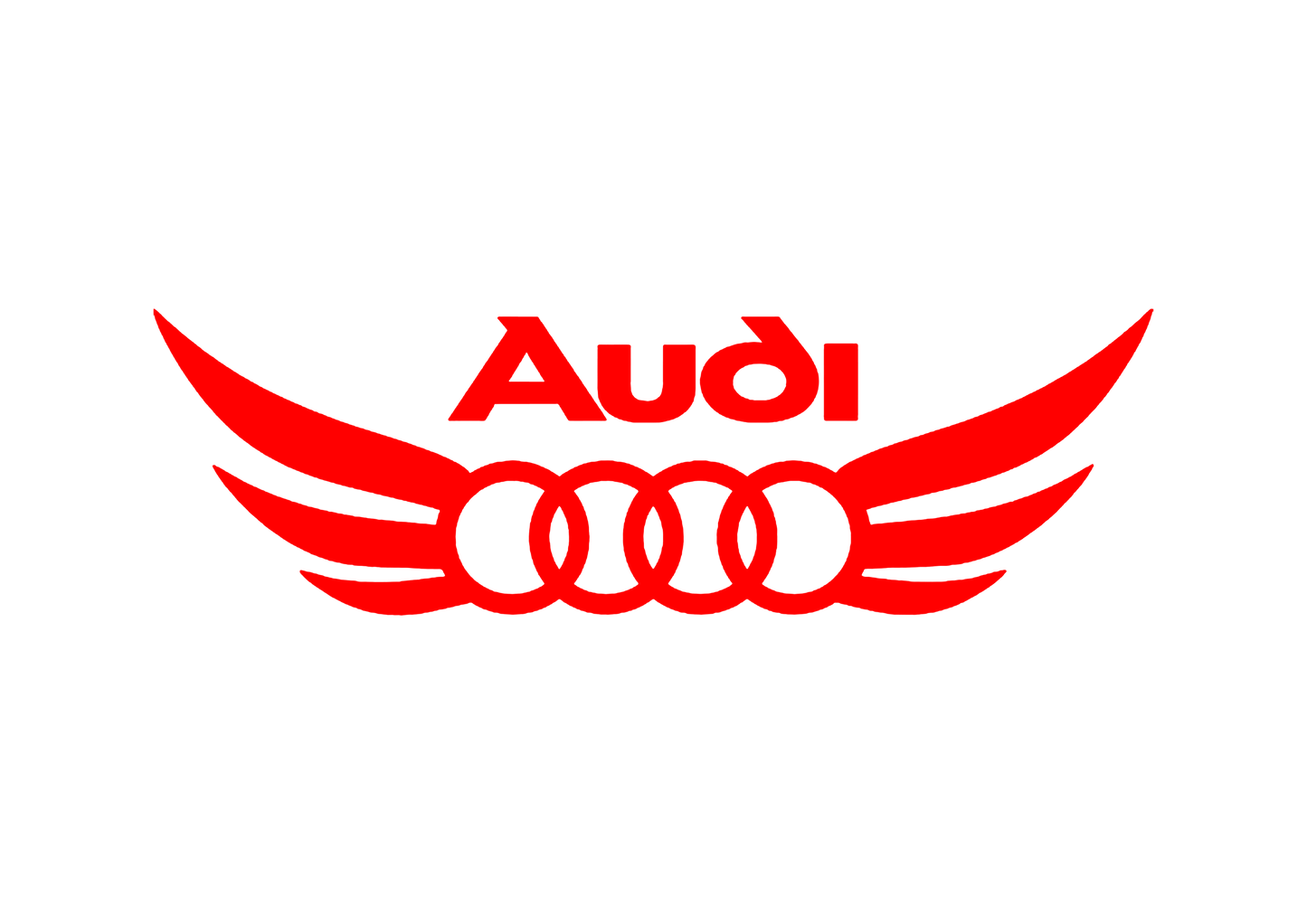 Sticker - AUDI WINGS