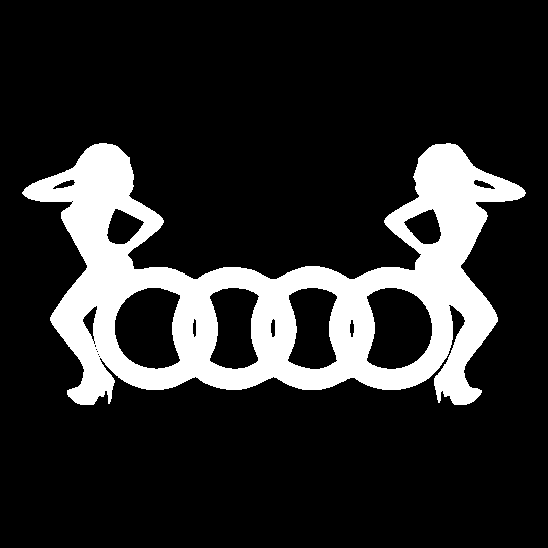 Sticker - AUDI 2 GIRLS