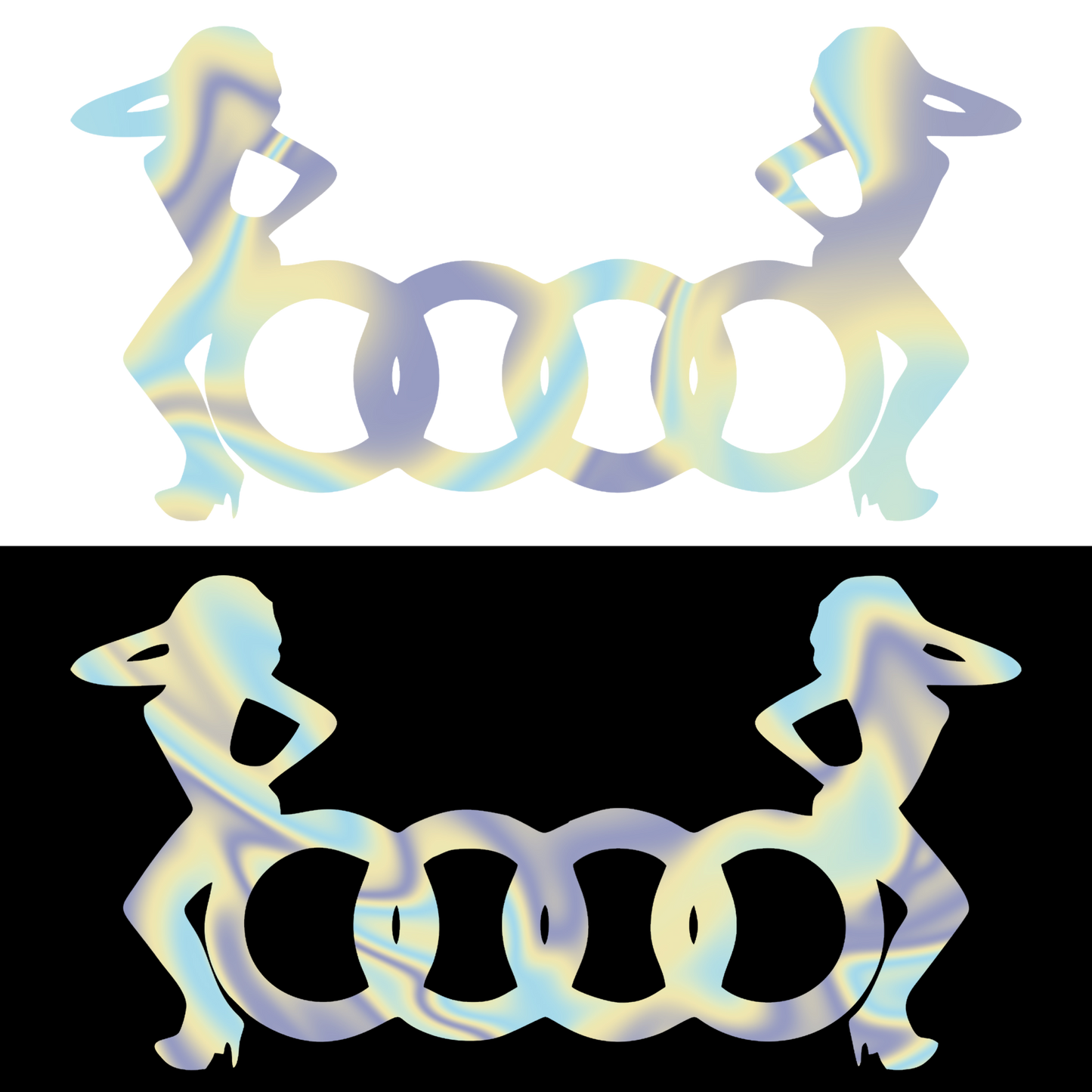 Sticker - AUDI 2 GIRLS