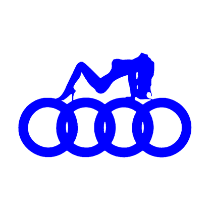 Sticker - AUDI GIRL