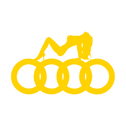 Sticker - AUDI GIRL