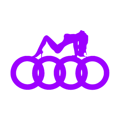 Sticker - AUDI GIRL